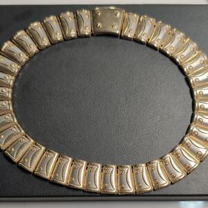 Italian Costume Gold&Silver Women's Necklace